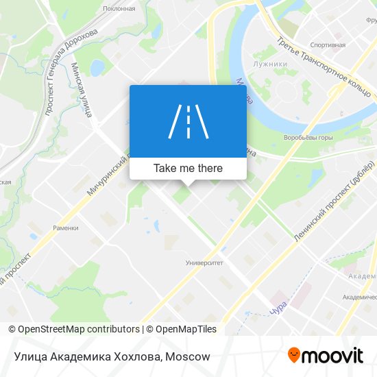 Улица Академика Хохлова map
