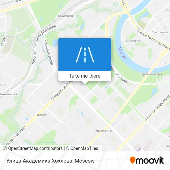 Улица Академика Хохлова map