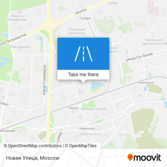 Новая Улица map