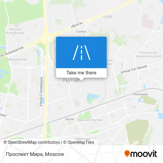Проспект Мира map