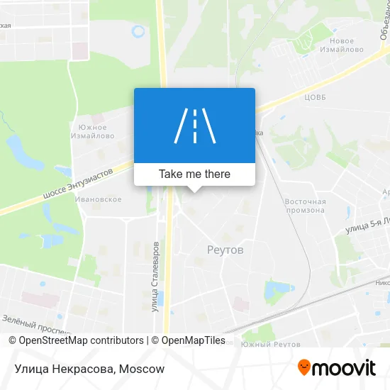 Улица Некрасова map