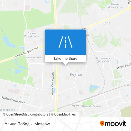 Улица Победы map