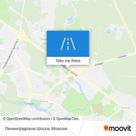 Ленинградское Шоссе map