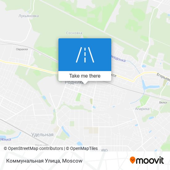 Коммунальная Улица map