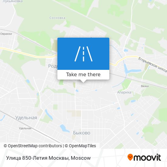 Улица 850-Летия Москвы map