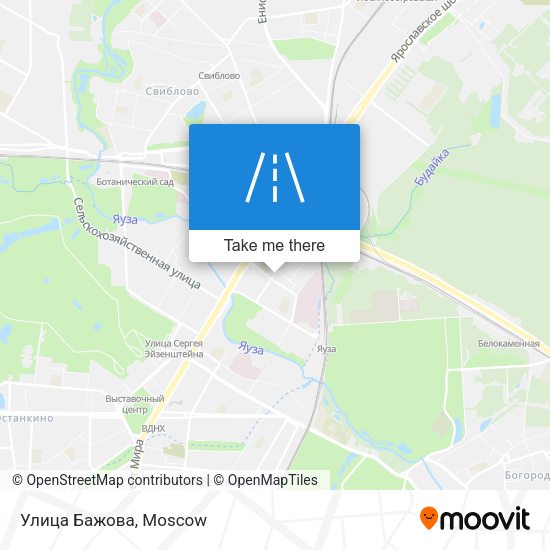 Улица Бажова map