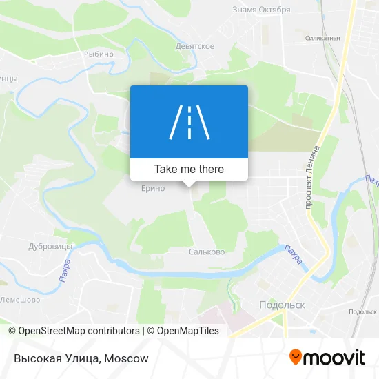 Высокая Улица map