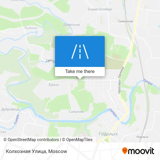 Колхозная Улица map