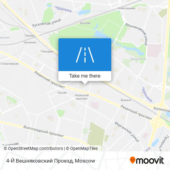 4-Й Вешняковский Проезд map
