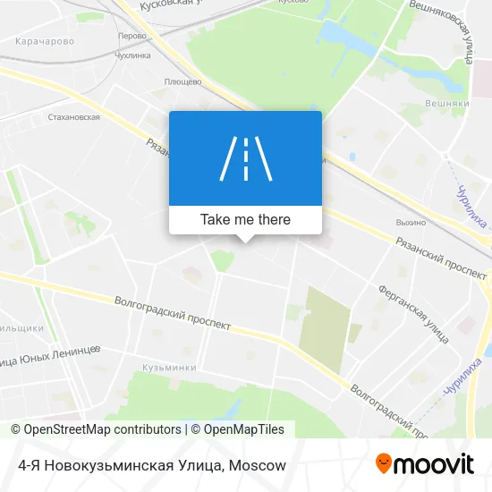 4-Я Новокузьминская Улица map