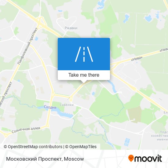 Московский Проспект map