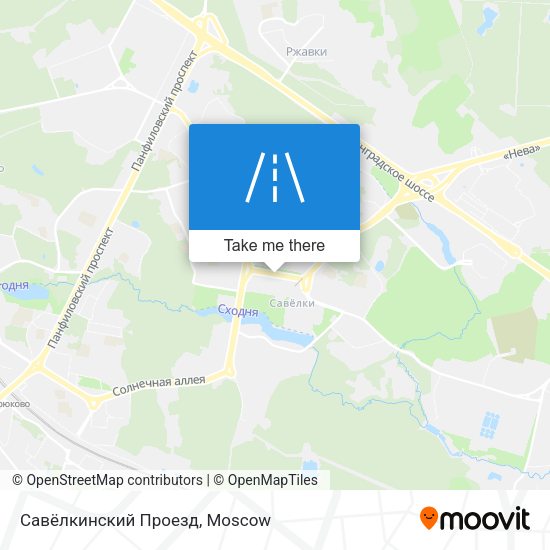 Савёлкинский Проезд map