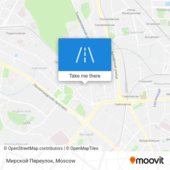 Мирской Переулок map