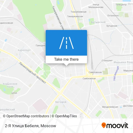 2-Я Улица Бебеля map