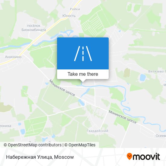 Набережная Улица map