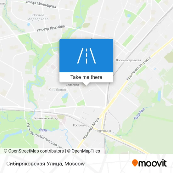 Сибиряковская Улица map