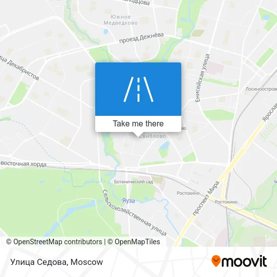 Улица Седова map
