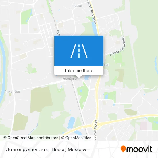 Долгопрудненское Шоссе map