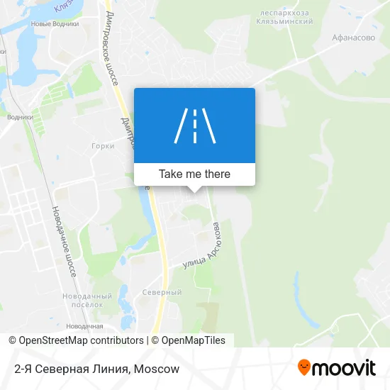 2-Я Северная Линия map