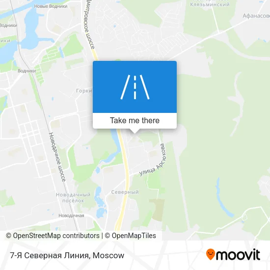 7-Я Северная Линия map