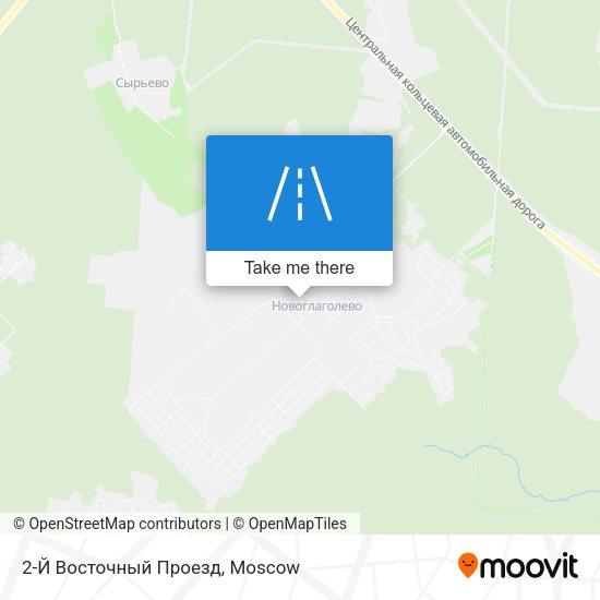 2-Й Восточный Проезд map