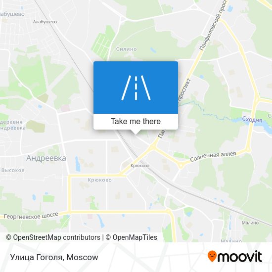 Улица Гоголя map