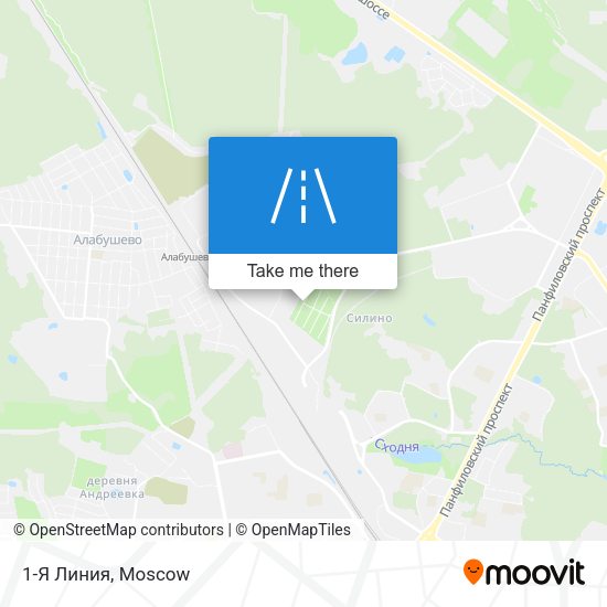 1-Я Линия map