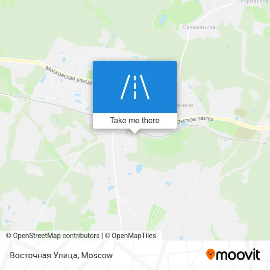 Восточная Улица map