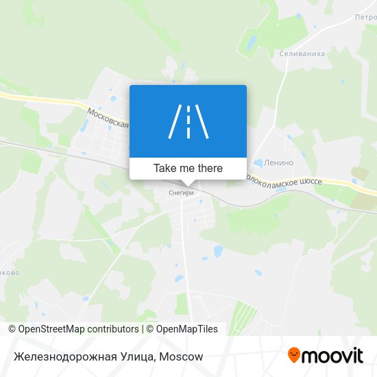 Железнодорожная Улица map