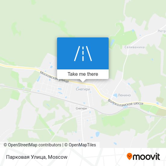 Парковая Улица map