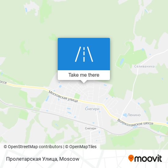 Пролетарская Улица map