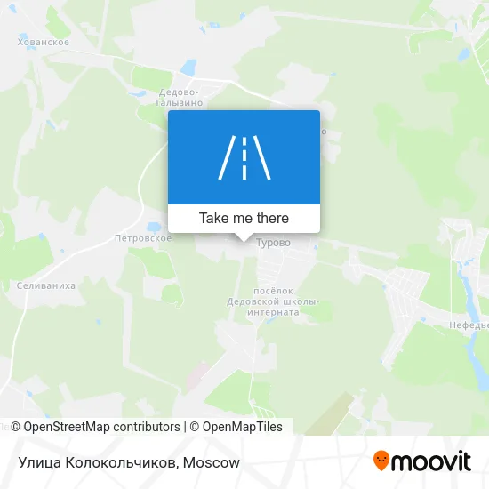 Улица Колокольчиков map