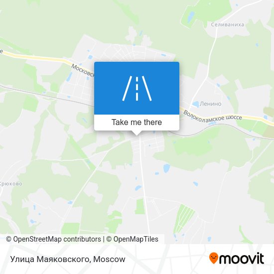 Улица Маяковского map