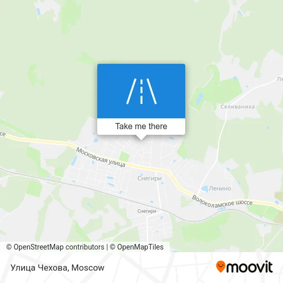 Улица Чехова map