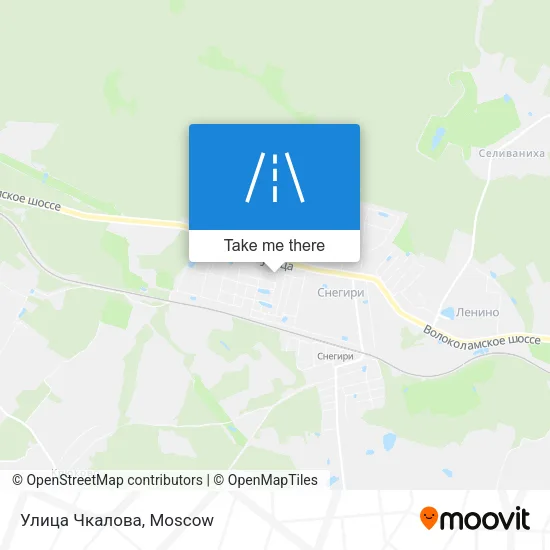 Улица Чкалова map
