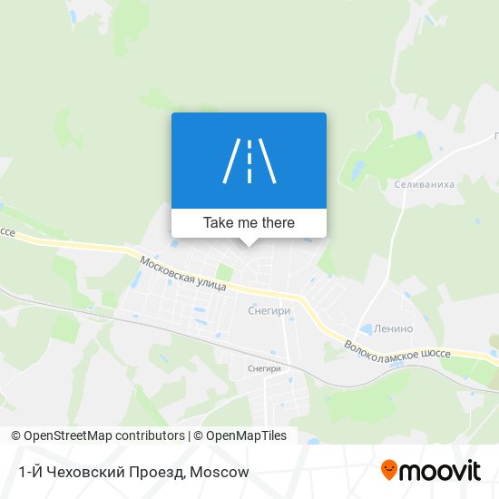 1-Й Чеховский Проезд map