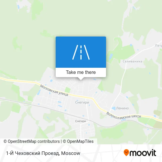 1-Й Чеховский Проезд map