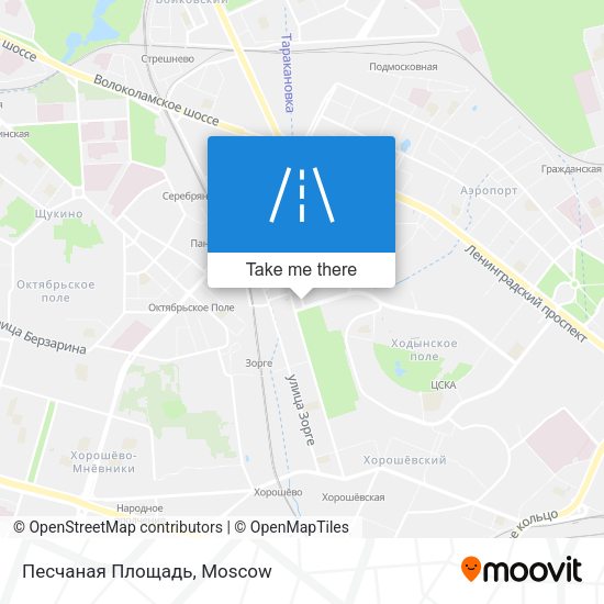 Песчаная Площадь map