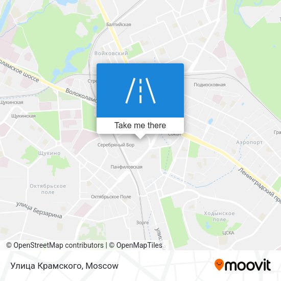 Улица Крамского map