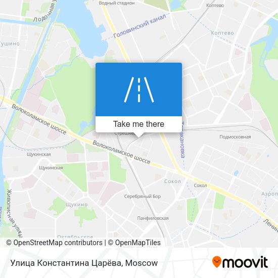 Улица Константина Царёва map
