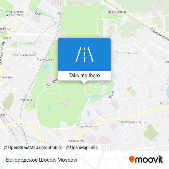 Богородское Шоссе map