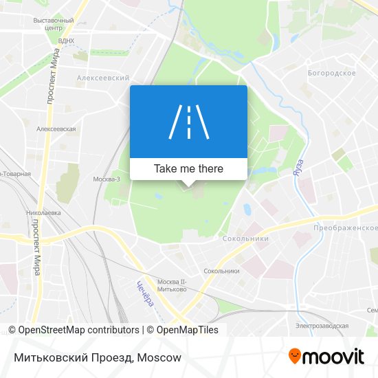 Митьковский Проезд map