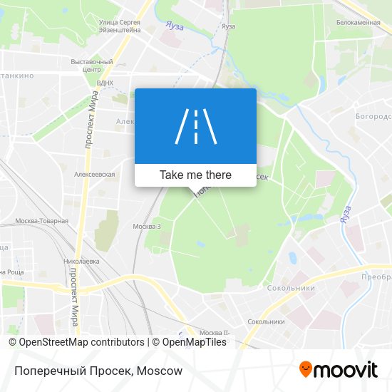 Поперечный Просек map