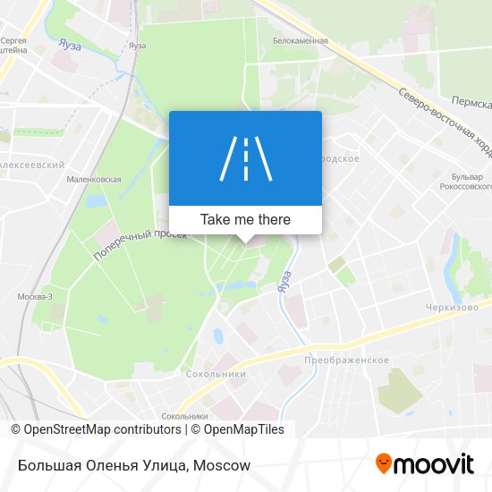 Большая Оленья Улица map