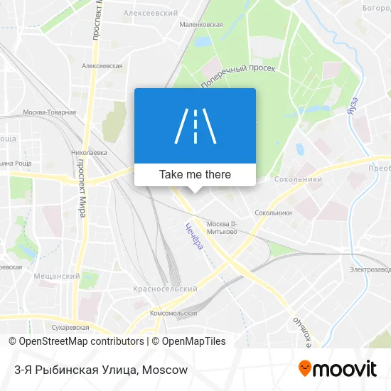 3-Я Рыбинская Улица map