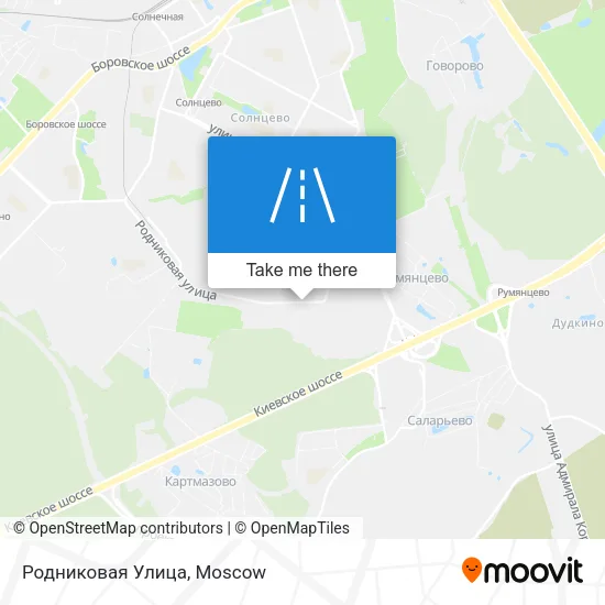 Родниковая Улица map