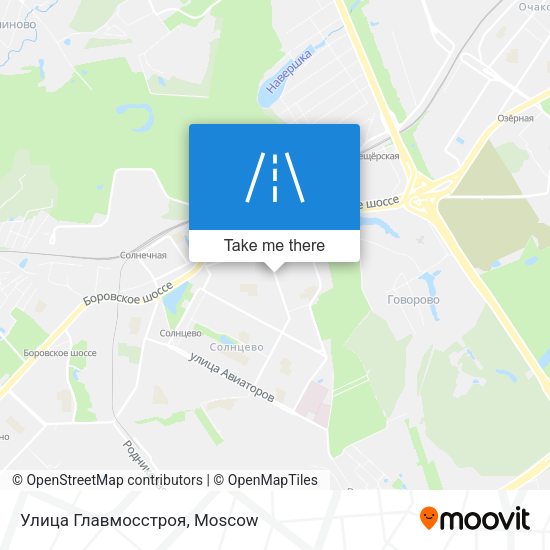 Улица Главмосстроя map