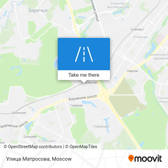 Улица Матросова map