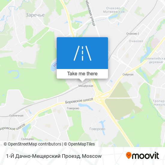 1-Й Дачно-Мещерский Проезд map