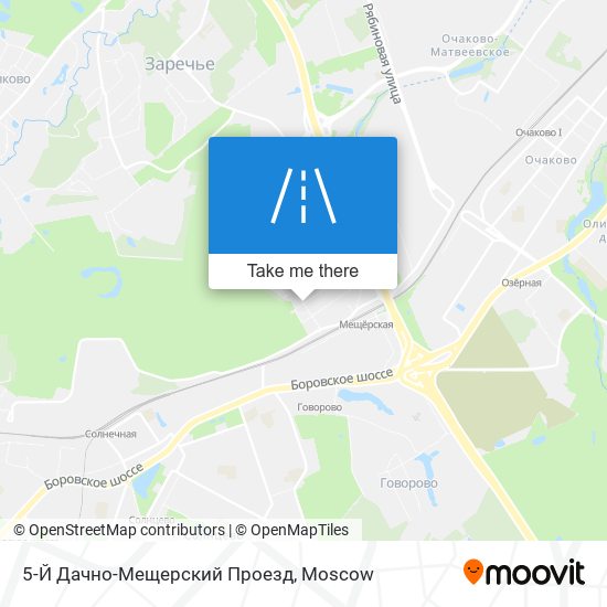 5-Й Дачно-Мещерский Проезд map